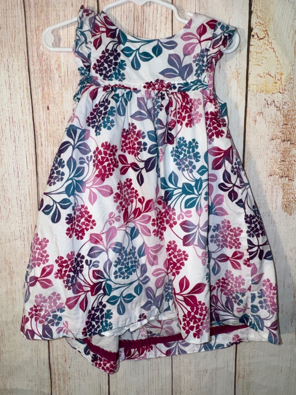 TEA COLLECTION Floral Poplin Dress Sz 2